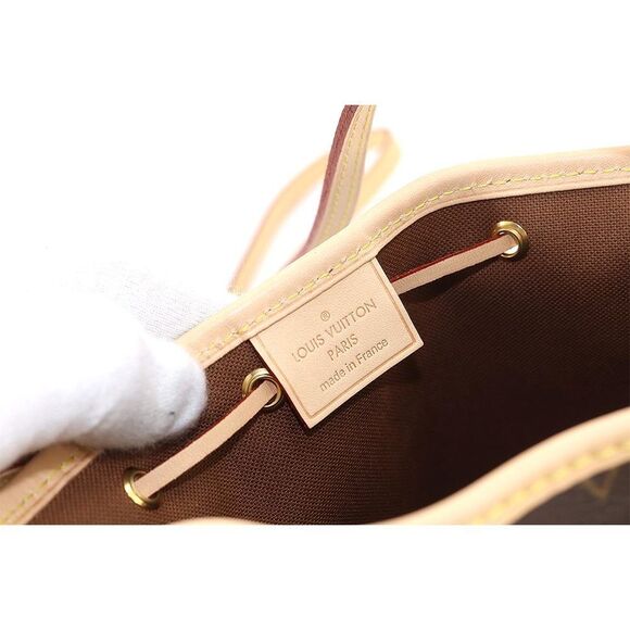Louis Vuitton Monogram Nano Noe Shoulder Bag Brown - Picture 6 of 8